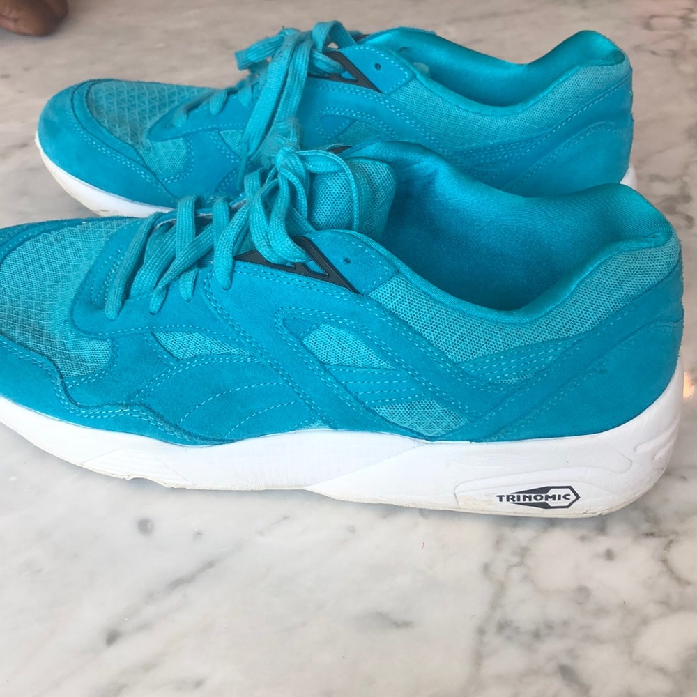 Puma Blue and White